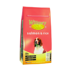 WILLOWY GOLD Kompletna hrana za male i srednje odrasle pse svih rasa sa lososom i pirinčem 10kg