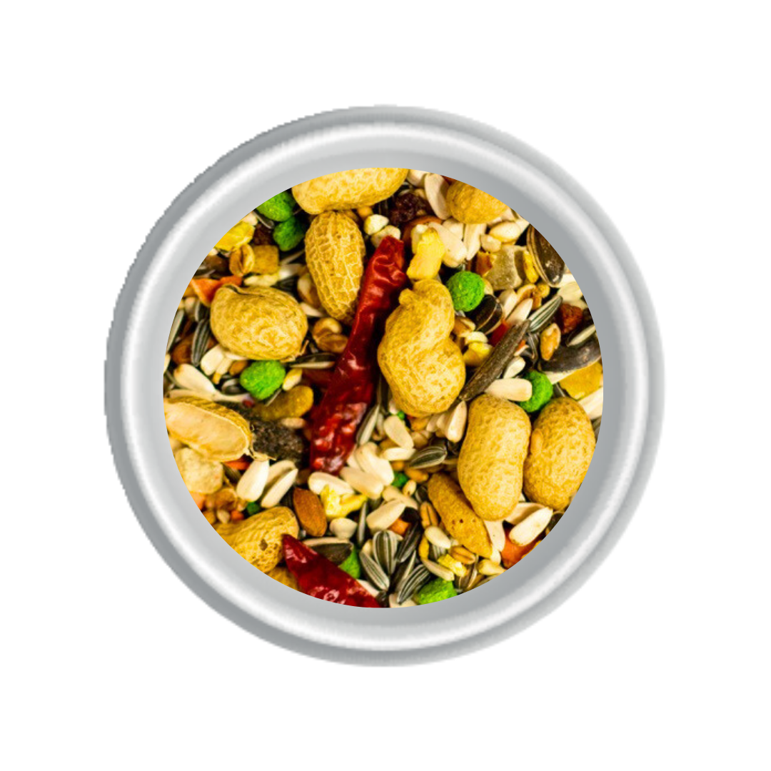 Benelux Veliki Papagaji sa Voćem, Ljutom Paprikom i Brazilskim Orahom 12.5 kg – premium hrana za velike papagaje - Slika 2