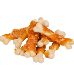 Pet Pro Snacks Wraps od Piletine i Kalcijumske Kosti – 100% Prirodna i Hranljiva Užina za Vašeg Psa 350g (41 komad u pakovanju)