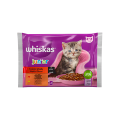 WHISKAS KESA JUNIOR 4X85G