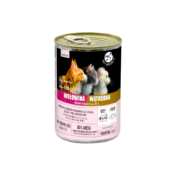 PET REPUBLIC Konzerva za Odrasle Mačke 400g – Komadići u Želeu sa Govedinom i Jetrom 10 kom