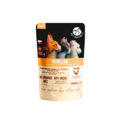 PET REPUBLIC Kesica za Odrasle Mačke 100g Fileti sa Pilećim Komadima - 24komada