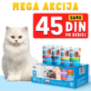 🔥 MEGA AKCIJA: 144 PRELIVA ZA MAČKE + BESPLATNA DOSTAVA – SAMO 45 DIN PO KESICI! 🐱💥