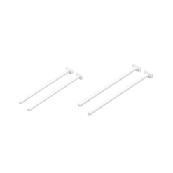 Prečka 2GR za ptice 18 cm / 22 cm, bela – 10 kom u pakovanju