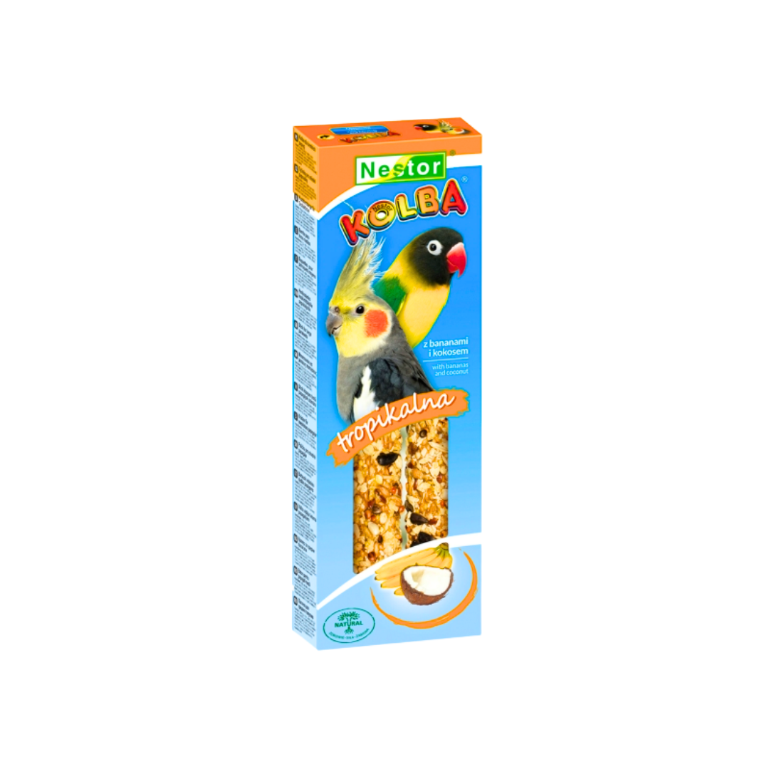 Nestor Classic štapići za srednje papagaje 115 g – 10 pakovanja