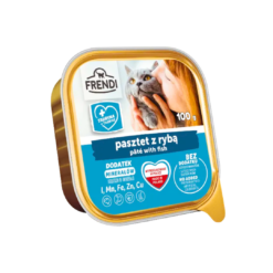 FRENDI Pašteta za Odrasle Mačke sa Ribom 10 x 100g