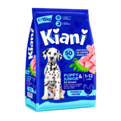 Kiani Puppy & Junior Piletina i govedina 15 kg
